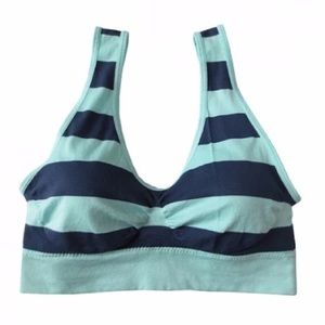 Coobie OS Striped Sports Bra